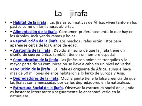 Las jirafas. ppt video online descargar