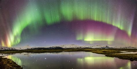 Las Luces del Norte inundan el cielo de Islandia ...