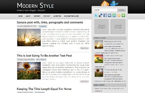 Las Mejores 10 Plantillas HTML para Blogger | Gratis ...