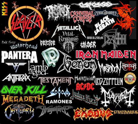 las mejores bandas de heavy metal dibujos    Taringa!
