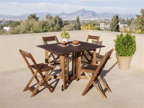 Las mejores mesas y sillas para tu terraza | Decoración