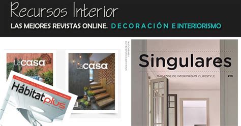 Las mejores revistas online sobre diseño, decoración y ...