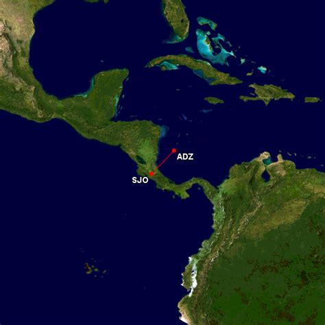 Las rutas aéreas más largas y más cortas en Colombia