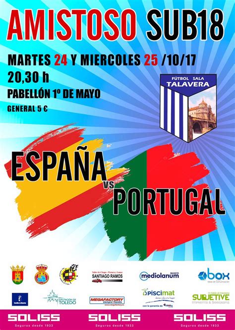 Las selecciones de fútbol sala de España y Portugal sub 18 ...