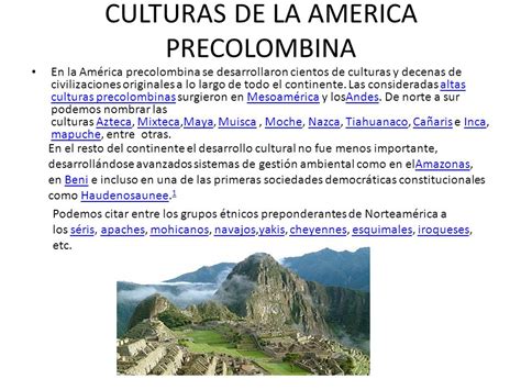 LAS TRES CULTURAS PRECOLOMBIANAS :MAYAS, INCAS Y AZTECAS ...