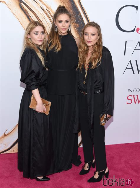 Las tres hermanas Olsen reunidas en los CFDA Fashion ...