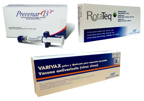 Las vacunas Prevenar 13, Rotateq y Varivax son más baratas ...
