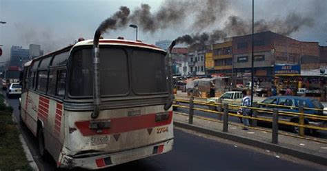 Las zonas más contamidas en aire de Colombia