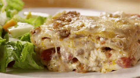 lasagna recipe white sauce