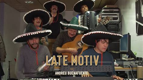 LATE MOTIV   La Banda de Late Motiv. Tutorial | Late Motiv ...