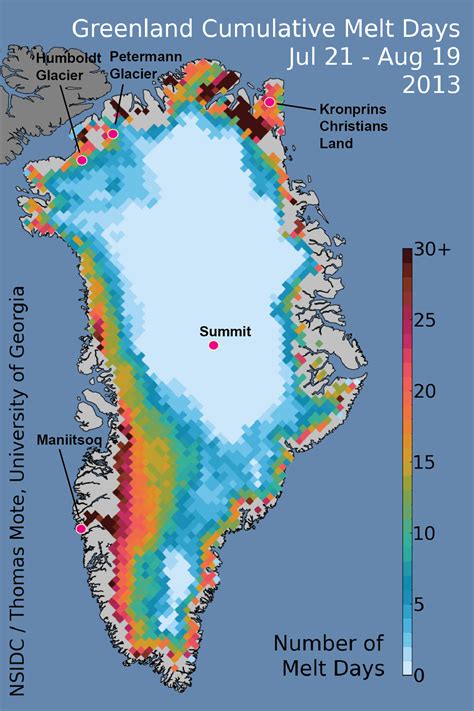 Late season warmth extends 2013 Greenland melt season ...