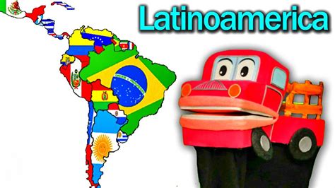 Latinoamérica   Geografía para Niños en Español   Barney ...