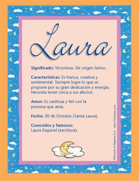 Laura, imagen de Laura | Nombres Significado | Pinterest