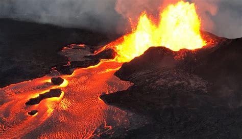 Lava del volcán Kilauea seca el lago más grande de Hawai ...
