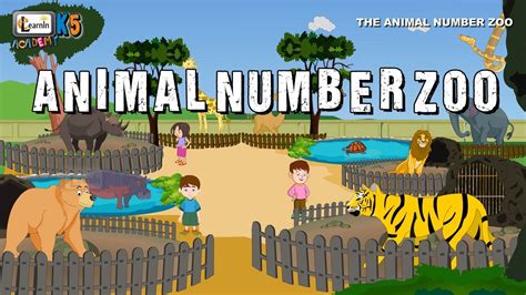 Learn Numbers from Animals in Zoo | Counting Numbers 1 10 ...