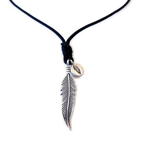 Leather Necklace for Men / Women   Pendant Leather ...