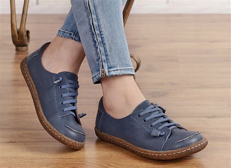 Leather Shoes for Women Oxford Shoes Close Shoes Flat