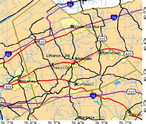 Lebanon, Pennsylvania  PA 17046  profile: population, maps ...