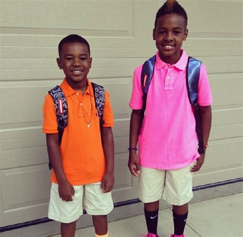 LeBron James Jr. and Bryce Maximus   Growing Your Baby