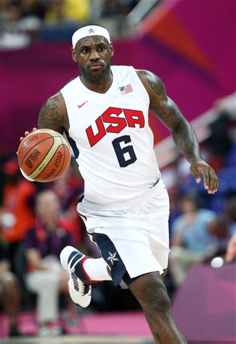 LeBron James Photos Photos Team USA beats Team Australia ...