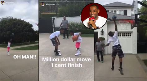 LeBron nos muestra como juegan sus hijos – En Bandeja NBA