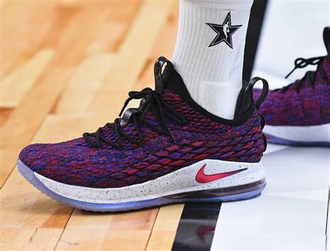 LeBron Unveils the Nike LeBron 15 Low During All Star ...