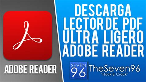 Lector de PDF Ultra Ligero Adobe Reader Lite Gratis en ...