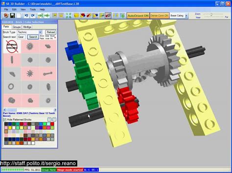 LEGO SR 3D Builder Technic 3   YouTube