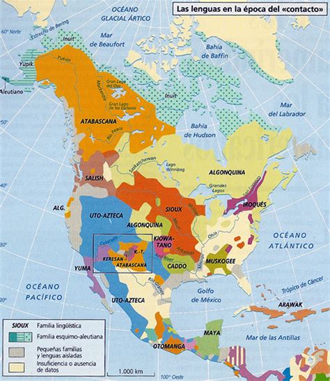 Lenguas Amerindiias. Pueblos Originarios de América