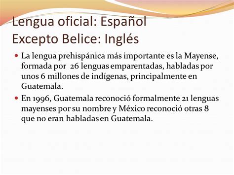 Lenguas Indígenas de América Central ppt descargar