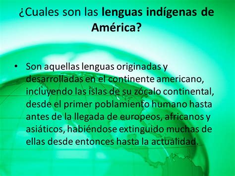 Lenguas Indígenas de América del Norte ppt video online ...