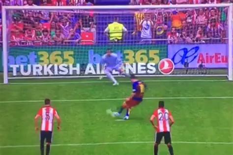 Leo Messi Misses Penalty for Barcelona vs. Athletic Bilbao ...