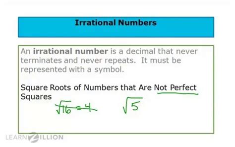 Lesson 03: Understand Rational and Irrational Numbers ...