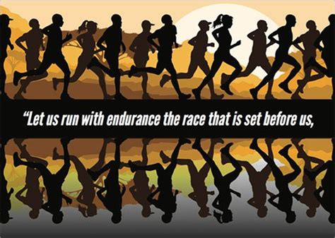 Let us run with endurance... | MJC