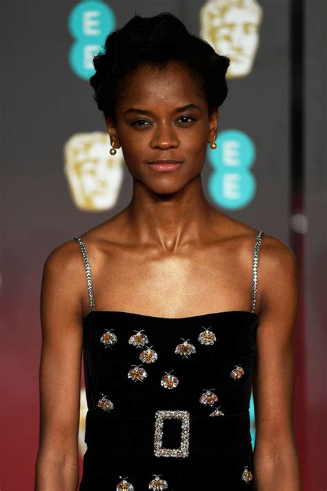 Letitia Wright At 71st British Academy Film Awards, Royal ...
