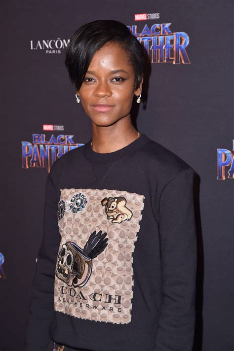 LETITIA WRIGHT at Black Panther Welcome to Wakanda NYFW ...