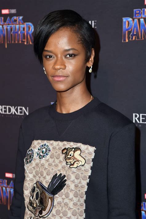 LETITIA WRIGHT at Black Panther Welcome to Wakanda NYFW ...