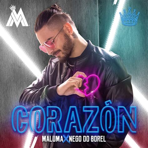 Letra  Corazón , de Maluma feat. Nego do Borel | Popelera.net