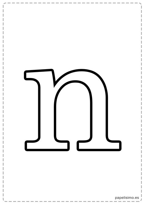 Letras grandes para imprimir  minúsculas    PAPELISIMO
