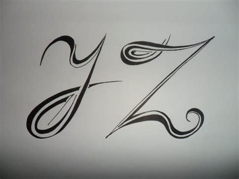 Letras Y , Z tribales. Bases sencillas para crear y ...
