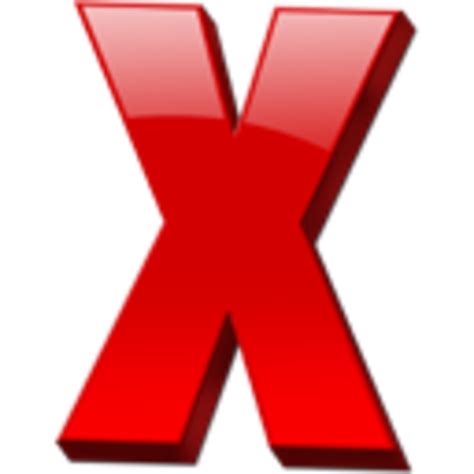 Letter X Icon | Free Images at Clker.com   vector clip art ...