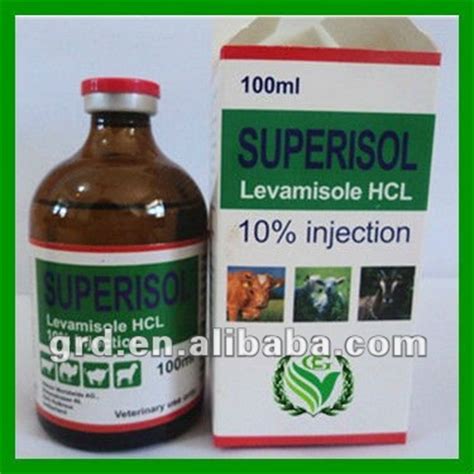 Levamisol HCL10 % inyección 100 ml para uso veterinario ...