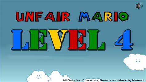 Level 4   Unfair Mario   Wickedshrapnel   YouTube