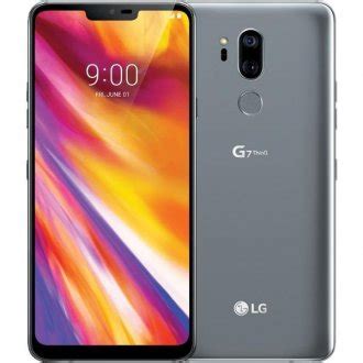 LG   G7 ThinQ with 64GB Memory Cell Phone   Platinum Gray ...