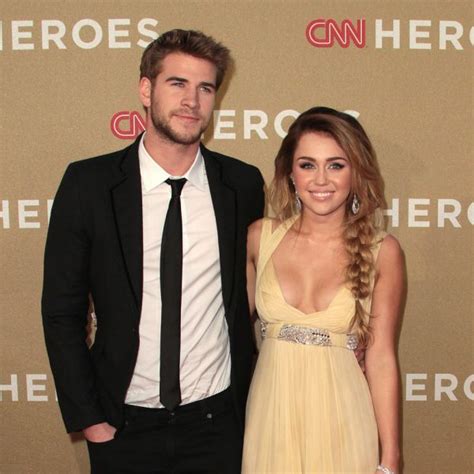 Liam Hemsworth y Miley Cyrus en la gala CNN Heroes: An All ...