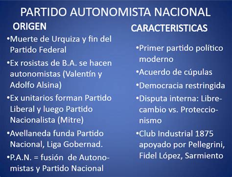 Liberalismo en Argentina, pasate   Apuntes y Monografías ...