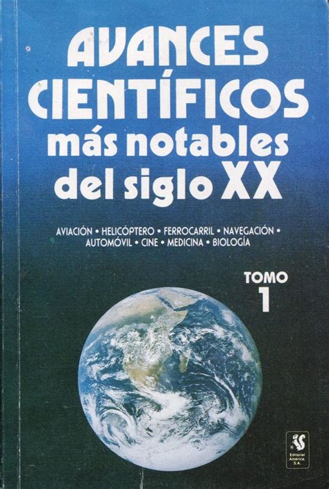Libro Avances Cientificos Más Notables Del Siglo Xx   $ 40 ...