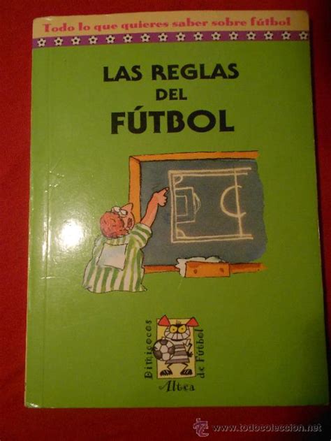 libro de las reglas del futbol editorial altea   Comprar ...