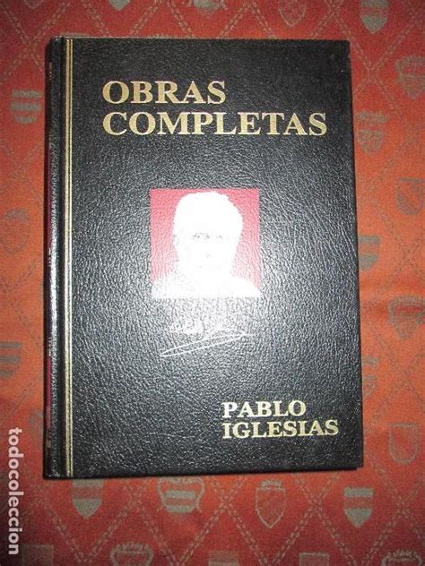libro obras completas de pablo iglesias tomo 1    Comprar ...