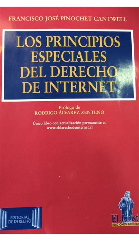 Libro “Los Principios Especiales del Derecho de Internet ...